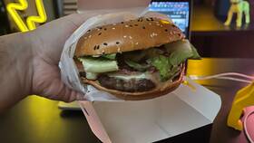 Вес бургеров Angus в Burger King
