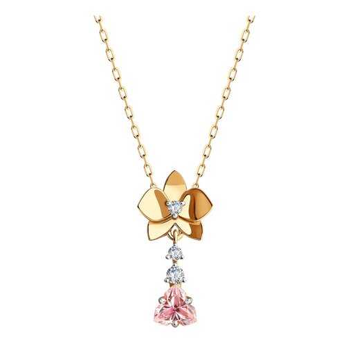 Колье SOKOLOV из золота с фианитами Swarovski 81070026 50 в Том Фарр