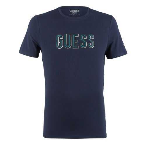 Футболка мужская Guess M0YI9A-J1300 синяя XL в Том Фарр