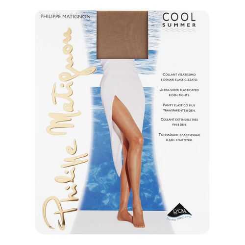 Колготки Philippe Matignon COOL SUMMER 8 / The (Чай) / 4 (L) в Том Фарр